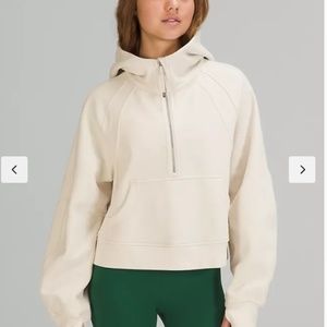 Lululemon Scuba oversized half zipped hoodie